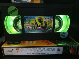 Retro VHS Lamp,The Day of the Triffids,Night Light!Amazing Gift Idea  - £14.95 GBP