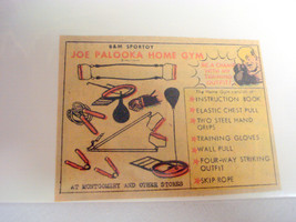 1959 Ad Joe Palooka Home Gym by B&amp;M Sportoy - £6.31 GBP