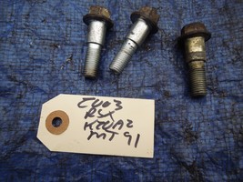 02-06 Acura RSX Type S K20A2 transmission half shaft bolts intermediate ... - €34,45 EUR