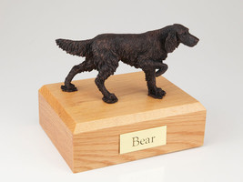 English Setter Pet Funeral Cremation Urn Avail. in 3 Different Colors &amp; 4 Sizes - £135.88 GBP+