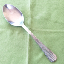 Gibson Stainless Caprice Pattern Serving Spoon 18/0 China 8 3/8&quot; Discontinued - £8.87 GBP