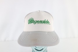 Vtg 80s Fitzgeralds Casino Las Vegas Spell Out Roped Trucker Hat Snapbac... - $24.70