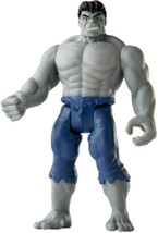 NEW Hasbro Marvel Legends Retro 375 Collection GREY HULK 3.75&quot; Action Figure - £19.68 GBP