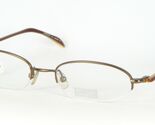 BCPC BP-179 Farben 47 Brown Brille Halbe Felge Rahmen 49-17-132mm Japan - $110.94
