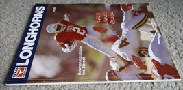 1988 Texas Longhorns Football Media Guide - Eric Metcalf, Britt Hager Cover - £10.78 GBP