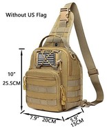 ATBP Small Tactical Sling Backpack Bag Pack for Men Military Shoulder Ba... - £39.21 GBP