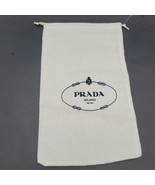 Vintage PRADA Milano Dust Cover Bag Pouch Drawstring Authentic 13.7/8&quot; X... - $27.80