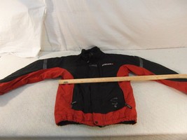 Children Youth Teen Spyder Stryke Red Black Motocross Full Zipper Jacket Coat - £22.25 GBP