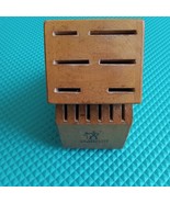 J.A. HENCKELS Wood Block Knife Storage Wooden Organizer Knives Holder 12... - $225.80 MXN