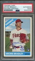 2015 Topps Heritage #599 Archie Bradley Signed Card PSA Slabbed Auto Rookie RC D - £64.28 GBP