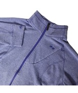 Koppen Womens Zip Up Jacket Windbreaker Size Large Purple Pockets - $28.52 CAD