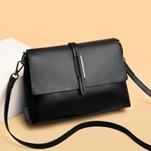 Genuine Leather Women Handbags Branded Women&#39;s Bag High Quality Cowhide Female S - £55.46 GBP