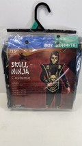 Skull Ninja Costume 6pc Set NEW - £7.87 GBP