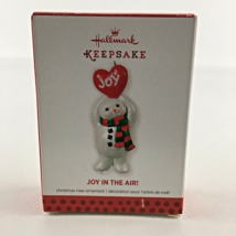 Hallmark Keepsake Christmas Tree Ornament Joy In The Air Snowman New 2013 - £13.21 GBP