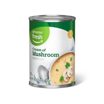 Amazon Fresh Condensed Cream of Mushroom Soup 10.5 Oz Previously Happy B... - £2.22 GBP