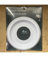 Hampton Bay 10 in. White Smooth Ceiling Medallion - $19.99 CAD