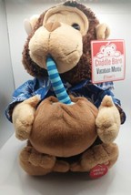 CUDDLE BARN Vacation Monty Monkey  Sings &quot; ESCAPE&quot; NWT  12&quot; - $29.70