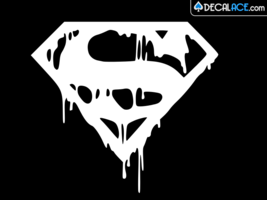 Death Of Superman Superhero Vinyl Decal Car Sticker Wall Truck Choose Size Color - £2.24 GBP+