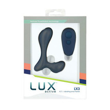 Lux Active LX3 4.3 in. Vibrating Anal Trainer Silicone Black - £53.81 GBP