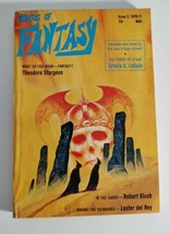 WORLDS OF FANTASY  Vol 1, no. 3  1970-1971 Bloch, LeGuin Vintage Science Fiction - £11.21 GBP