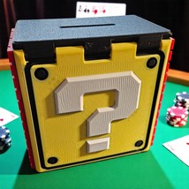 Super Mario Tribute Toke Box (Tip box) Poker Dealer Casino Style Choose ... - €42,44 EUR