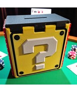 Super Mario Tribute Toke Box (Tip box) Poker Dealer Casino Style Choose ... - $67.84 CAD