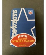 Dallas Cowboys Collectible Tin Extra Mild Team Soap Sealed With Toothbrush - $37.96 CAD