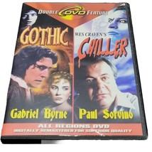 Gothic And Wes Cravens Chiller DVD Double Feature Horror Movie All Regions  - $4.89