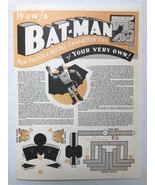 Batman Non-Posable Model Character Toy Convention Golden Age Bob Kane 1996 - $33.85 CAD