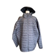 Columbia Men White Out Hooded Jacket Grey size XL - $33.52