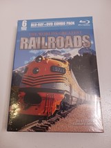 The World&#39;s Greatest Railroads Bluray DVD Combo Pack Brand New Factory Sealed - £7.83 GBP