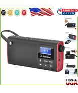 Compact SP850 Rechargeable FM Radio and Bluetooth Speaker - Lightweight ... - $1,290.26 MXN