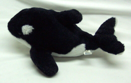 Sea World Soft Shamu Killer Whale 9&quot; Plush Stuffed Animal Toy 2017 - £11.62 GBP