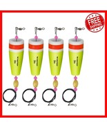4PCS High-Visibility Sound-Producing Fishing Floats for Ultimate Angling... - $42.68 CAD