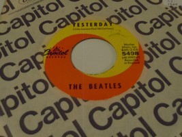 The Beatles  45  Yesterday / Act Naturally   Capitol  1964 - £11.34 GBP