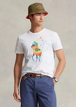 Polo Ralph Lauren Men's Tie-Dye Big Pony Cotton Jersey Tee (Large) New W Tag - £61.79 GBP