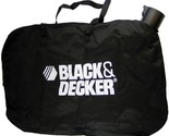 Zipper Leaf Blower Bag For Black And Decker BV-005 LH4500 Yard Vacuum Le... - £23.91 GBP