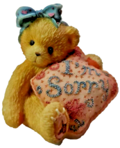 Cherished Teddies 303097 Im Sorry Mini Figurine 1997 Enesco Priscilla Hillman - £7.19 GBP