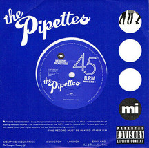 The Pipettes Judy 7&quot; Vinyl Uk Mint White Wax 2006 Memphis Industries ‎ MI077S1 - $27.48