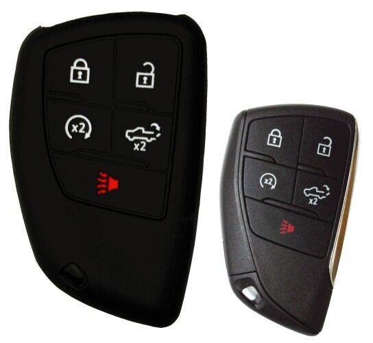 Keyless Entry Remote Key Fob Rubber Cover For Chevrolet Silverado 2023 2024 - $8.90