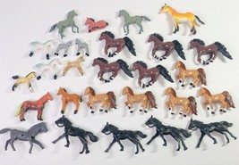 Miniature Horse Lot Mixed Lot Soft and Hard Plastic Lot Of 27 - £11.58 GBP