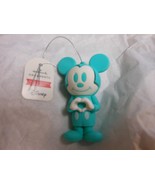 Hallmark &quot;Teal &amp; White Mickey Mouse&quot; Silicone Ornament NEW 3&quot;H - $227.69 MXN