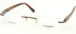 Lumiere Eyewear Italy 6010 COL.1 Brown Eyeglasses Glasses 50-19-140 Mm (Notes) - £51.77 GBP