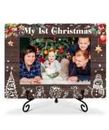 SSQBZU My 1st Christmas Baby Photo Frame 4x6 Picture Christmas Decor 021 - $223.48 MXN SSQBZU My 1st Christmas Baby Photo Frame 4x6 Picture Christmas Decor 021 - $223.48 MXN