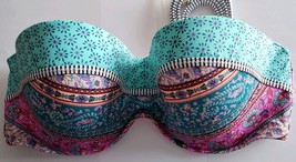 Shade &amp; Shore ~ Light Lift Bikini Top ~ VACAY PALE BLUSH ~ Women&#39;s 36C - $14.96