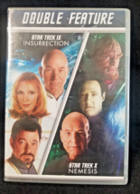 Star Trek IX: Insurrection  Star Trek X: Nemesis Double Feature DVD preowned  - £5.41 GBP