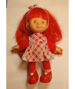 Vintage Fruit Kiss Kids Red Doll Gi Go Toys 1983 - $282.74 MXN