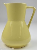 Brush Pottery 928 Yellow Coffee Pot 7.75&quot; Tall Collectible China Serveware Decor - £19.25 GBP