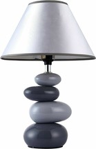 Night Stand Table Lamp Fixture Modern Desk Bedside Reading Bedroom Ceramic Mini - £26.33 GBP