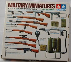 Tamiya 1/35 U.S. Infantry Weapons Set Kit No. MM221 Series No. 121 - $8.75